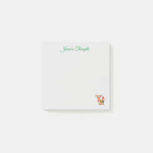 Personalized Christmas theme Post-it Notes