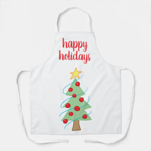 Personalized Christmas Tree Apron