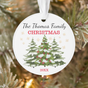 Personalized Christmas Tree Ornament