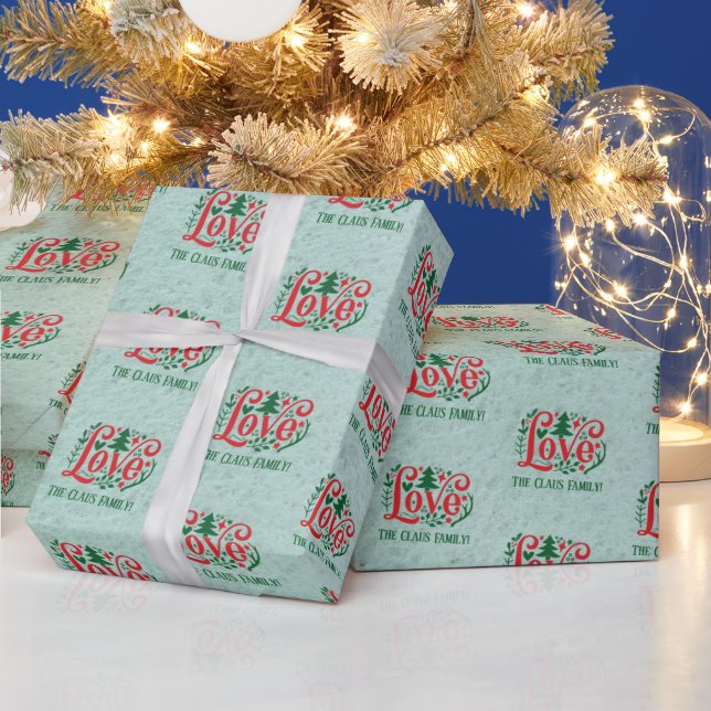 Personalized Christmas Wrapping Paper (Holidays)