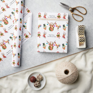 Personalized Christmas Wrapping Paper