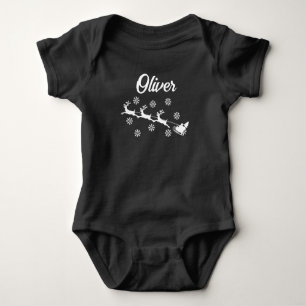 Personalized Christmas  Xmas Family Matching  Baby Bodysuit