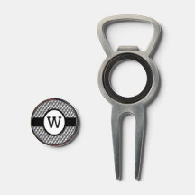 Personalized Chrome, White & Black