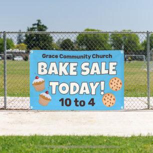 Personalized Church Bake Sale Banner