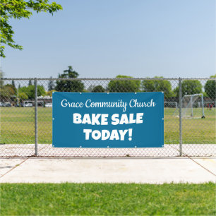 Personalized Church Bake Sale Banner