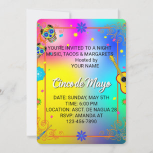 Personalized Cinco de Mayo Party Invitation