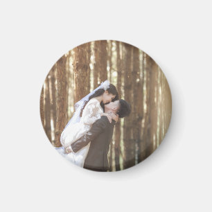 Personalized Circle Magnet for Home Decor   Magnet