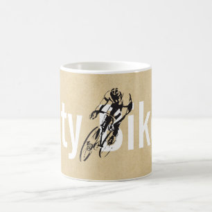 Personalized City Bicycle Shop Coffee Mug
