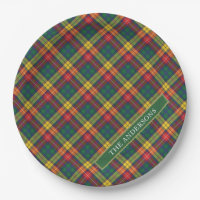 Personalized Clan Buchanan Tartan Plaid