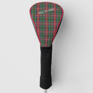 Personalized Clan MacCulloch Plaid Tartan Golf Head Cover