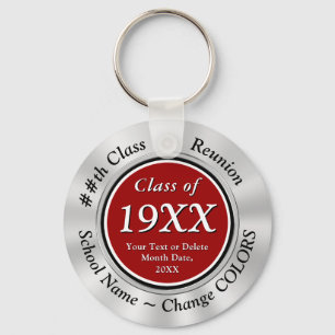 Personalized Class of 1959 Class Reunion keychains