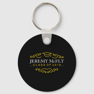 Personalized Class of 2016 Graduation Keychain