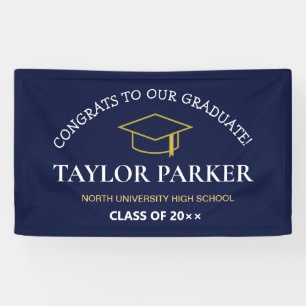 Personalized class of 2023 Graduation  Banner