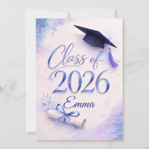Personalized Class of 2026 Graduation Card