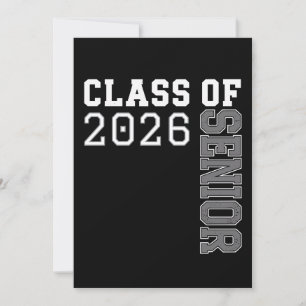 Personalized Class Of 2026 Senior Graduation Invitation