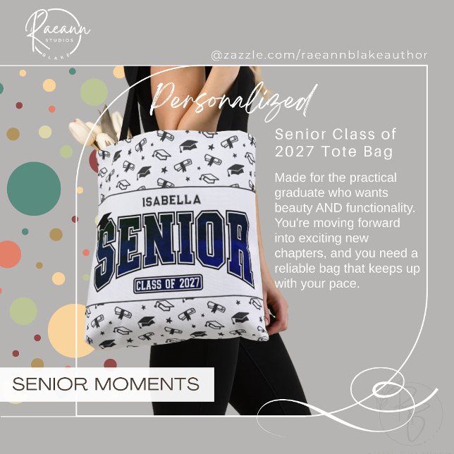 Personalized Class of 2027 Tote Bag (Creator Uploaded)