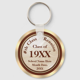 Personalized Class of Graduation, Reunion Gifts Keychain