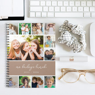 Personalized Class Photo Collage Teacher Notebook