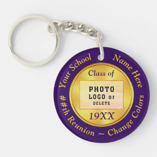 Personalized Class Reunion Gifts, Change COLORS Keychain