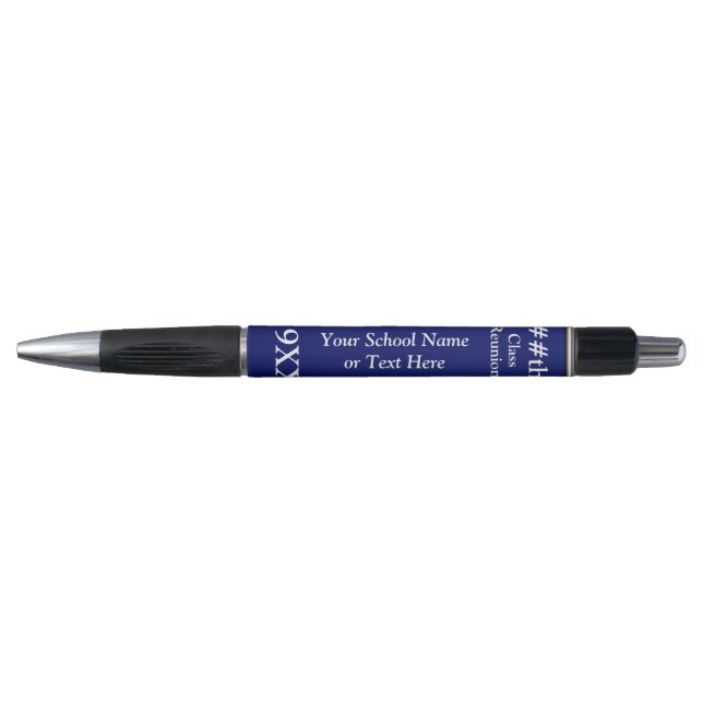 Personalized Class Reunion Pens Year, Text, (Front)