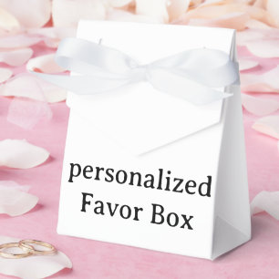 personalized Classic 2x2x2 Favor Box