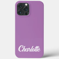 Personalized Classic Elegant Monogram iPhone 