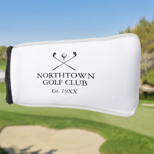 Personalized Classic Golf Club Name Head Cover