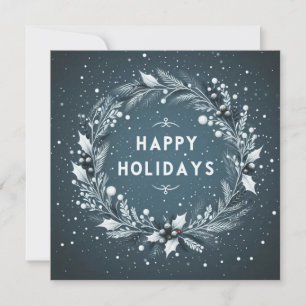 Personalized Classic  Holiday Card
