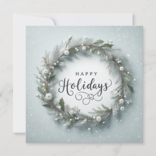Personalized Classic  Holiday Card