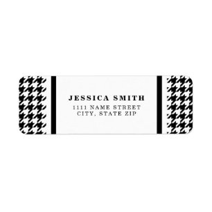 Personalized Classic houndstooth pattern Dogstooth