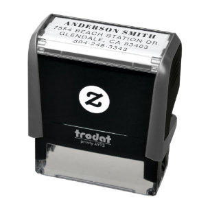 Personalized Classic Name Professional Self-inking Stamp