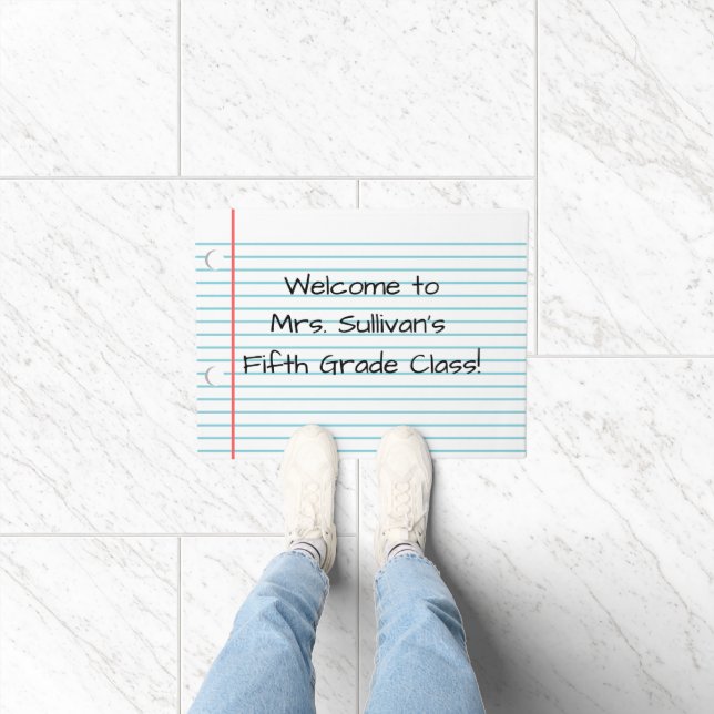 Personalized Classroom  Doormat (Indoor)