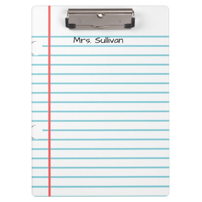 Personalized Clipboard (Front)