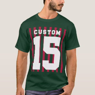 Personalized Club Team Name Number T-Shirt