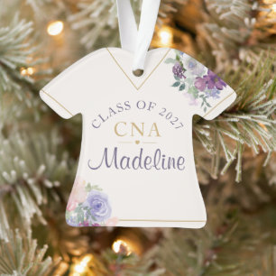 Personalized CNA Graduation Ornament