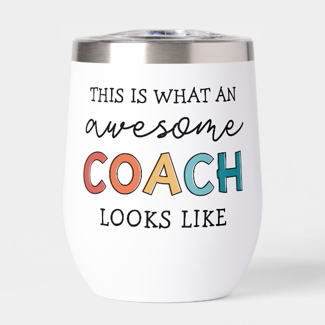  Personalized Coach Funny Awesome Coach (Front)