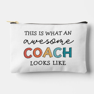  Personalized Coach Funny Awesome Coach Accessory Pouch