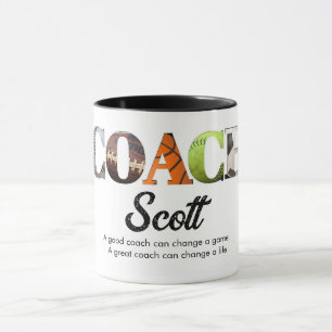 Personalized Coach name players  Mug