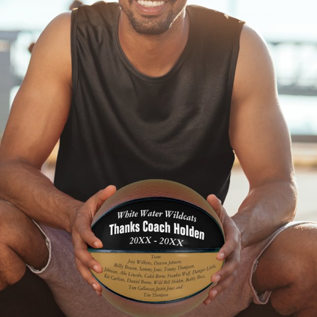 Personalized Coaches Name Team Members Year Basketball (Creator Uploaded)