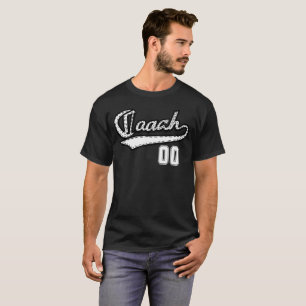 Personalized Coach's Jersey Style T-Shirt