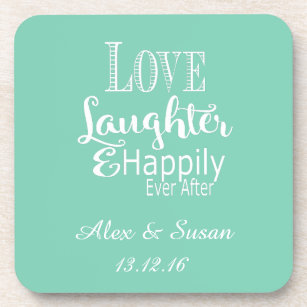 Personalized Coasters Wedding Favours -