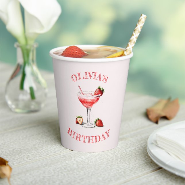 Personalized Cocktail Design Paper Cup (Insitu)