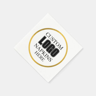 Personalized Cocktail Napkins with Your Logo