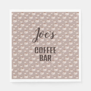 Personalized Coffee Bar Station Napkins