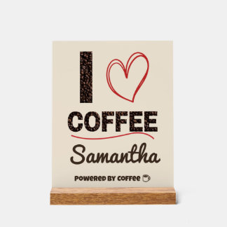 Personalized Coffee Lover Powered by Coffee Gift