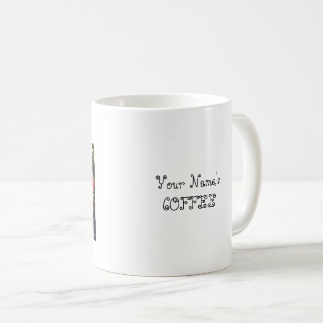 Personalized coffee mug (Front Right)