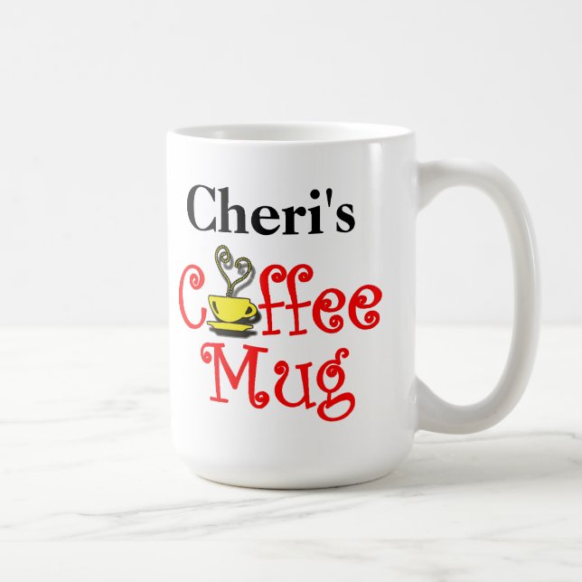 Personalized Coffee Mug (Right)