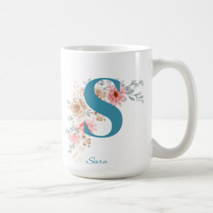 Personalized Coffee Mug Letter S
