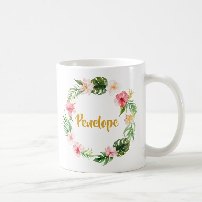 Personalized Coffee Mug, Name Gift, Name Mug (Right)