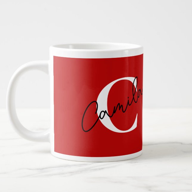Personalized coffee mug with name (Left)